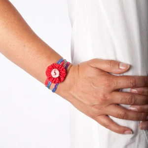 Bracelet Fleur Crochet